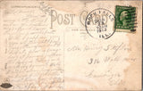 IL, ROCK FALLS - banner, flag for Rock Falls - 1913 postcard - 2k0506