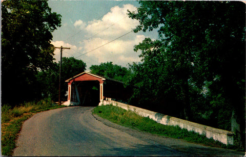 DE, WILMINGTON - Smiths Bridge - Covered Bridge postcard - 2k0586