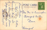 SC, Myrtle Beach - SEASIDE INN - 1938 linen postcard - 2k0626