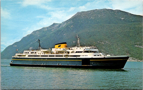 Ship Postcard - TAKU, MV - Alaskan Ferry postcard - 2k0728