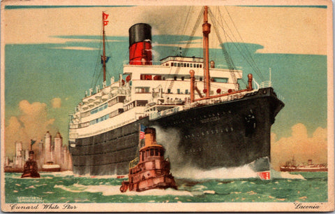 Ship Postcard - LACONIA - Cunard White Star (original SOLD) 2k0876