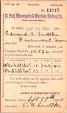 MN, St Paul - ST PAUL, MINNEAPOLIS & MANITOBA RAILWAY CO - Postal Card - 2k0953