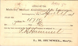PA, SELINSGROVE - Mahony Mutual Assessment Life Assoc - Postal Card - 2k0966