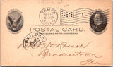 FL, TAMPA - Citizens Band and Trust Co - C E Allen, Cashier - Postal Card - 2k09