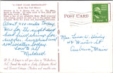 SC, WALTERBORO - Lafayette Grill - 1950 postcard - 2k1401