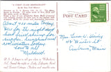 SC, Walterboro - Lafayette Grill - 1950 postcard - 2k1401