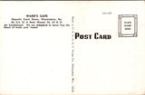 GA, Waynesboro - Ward's Cafe - E C Kropp Co postcard - 2k1410