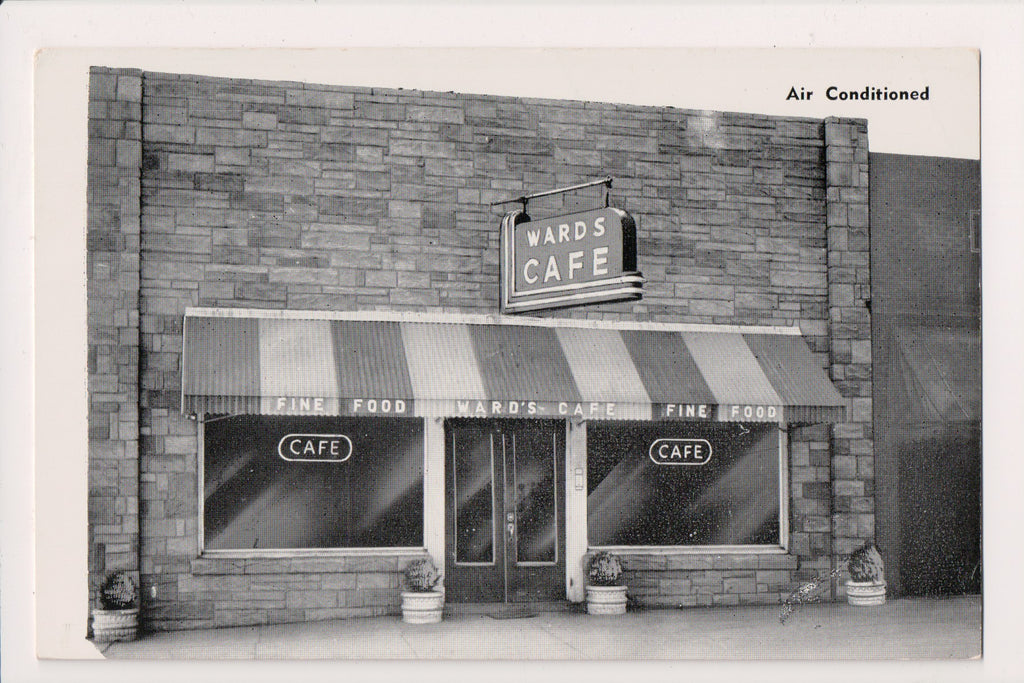 GA, Waynesboro - Ward's Cafe - E C Kropp Co postcard - 2k1410