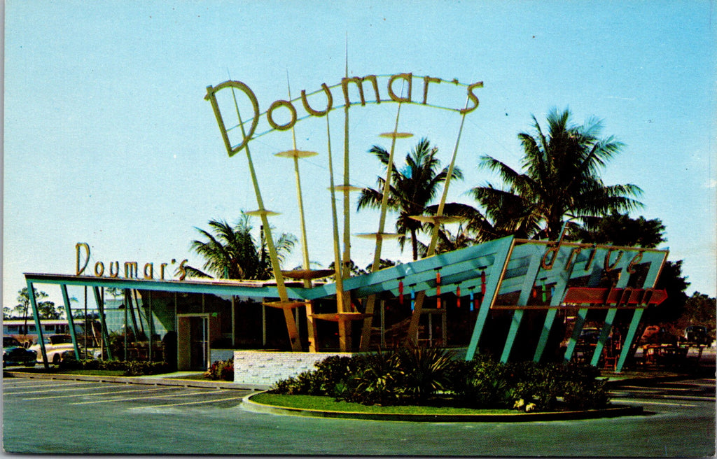 FL, FORT LAUDERDALE - DOUMAR'S - Dexter Press postcard - 2k1413
