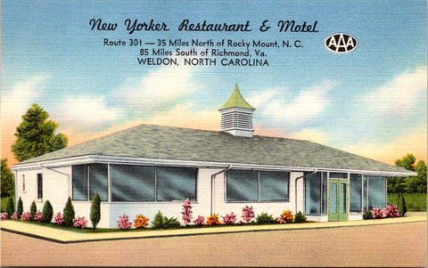 NC, Weldon - NEW YORKER - Restaurant and Motel - 2k1432