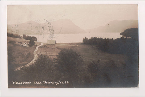 VT, WESTMORE - Willoughby Lake, farm - 1919 RPPC - 400117