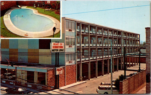SC, Florence - Heart of Downtown Motor Lodge postcard - 400142