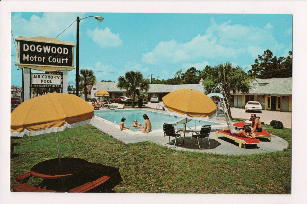 SC, Myrtle Beach - DOGWOOD Motor Court postcard - 400144