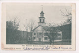 VT, SAXTONS RIVER - District School - C F Simonds postcard - 500017