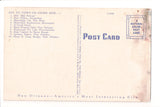 LA, LOUISIANA - STATE MAP postcard - 500032