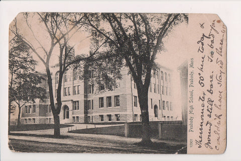 MA, Peabody - Peabody High School about 1906 - 500211
