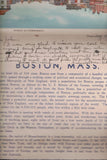 MA, BOSTON - Souvenir Folder - Curt Teich @1937 - 500380