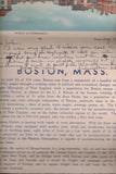 MA, Boston - Souvenir Folder - Curt Teich @1937 - 500380