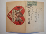 MA, Orange - sectional card, fold out mini views inside - M Tichnor pub - 500394