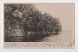 VT, Colchester, Malletts Bay - building on point - RPPC - 500425