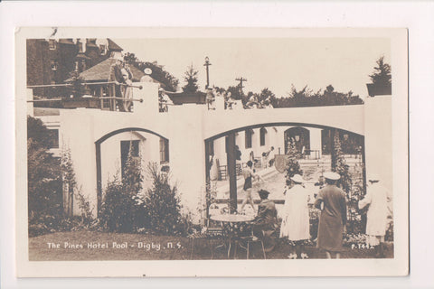Canada - DIGBY, NS - Pines Hotel - 1946 RPPC (original SOLD) - 500635
