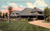 NE, Omaha - Country Club up close - 1917 Union Depot station cancel - 505239