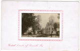 PA, Russell - Main Street photo glued onto postcard, RPPC - 500632