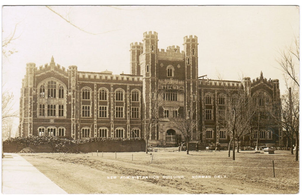 OK, Norman - New Administration Building - RPPC - F09021