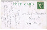 PA, Russell - Main Street photo glued onto postcard, RPPC - 500632