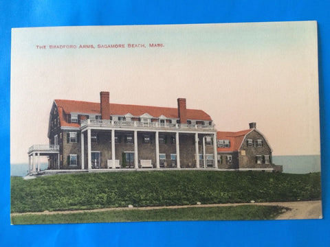 MA, Sagamore Beach - Bradford Arms - H A Dickerman postcard - H15033