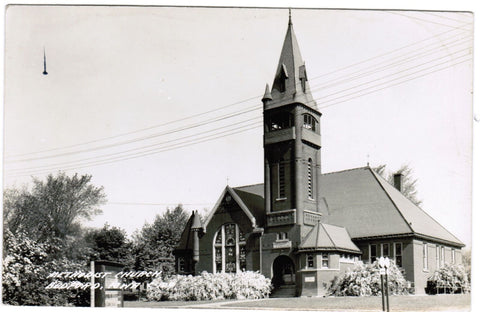 IA, Bedford - Methodist Church - RPPC postcard - R00371