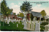 DE, WILMINGTON - Old Swedes Church, cemetery, gravestones - w03010