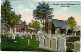 DE, Wilmington - Old Swedes Church, cemetery, gravestones - w03010