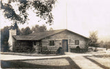 PA, VALLEY FORGE - 314th Infantry Log Cabin Memorial RPPC - B06447