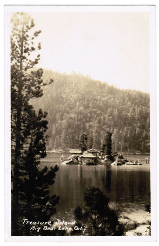 CA, BIG BEAR LAKE - Treasure Island - RPPC - w02718