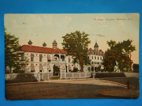 NJ, PATERSON - St Joseph Hospital postcard - A12116