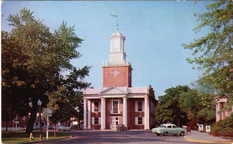 DE, GEORGETOWN - Sussex County Courthouse postcard - B08178