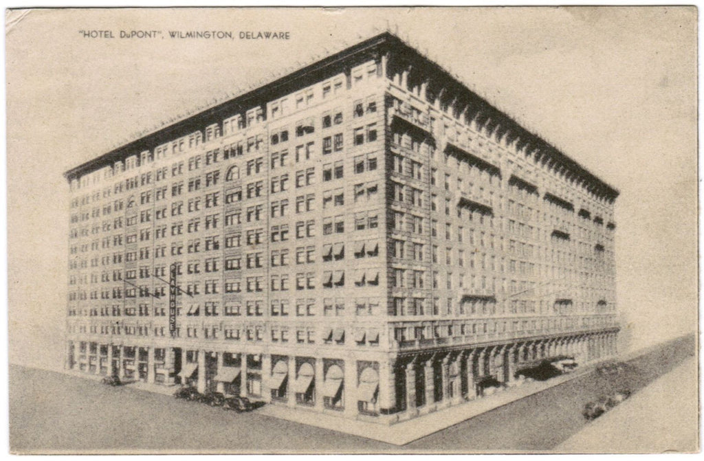 DE, WILMINGTON- Hotel Dupont, Ruth Murray Miller postcard - w01010
