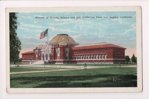 CA, Los Angeles - Museum of History, Science, Art, Exhibition Park bldg - 700087