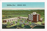 MA, Dedham - HOLIDAY INN postcard - US 1 and 128 - 800131