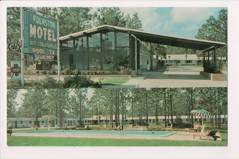 GA, Folkston - Folkston Motel - multi view postcard - 800437
