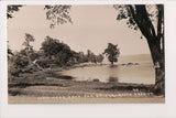 VT, SOUTH HERO - view near Sand Bar Bridge, windmill, bldgs - RPPC - 800921