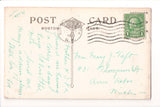 NH, SHADOW LAKE - West Walk, White Mountains - 1936 RPPC - A04077