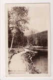 NH, SHADOW LAKE - West Walk, White Mountains - 1936 RPPC - A04077