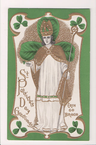 St Patrick - St Patricks Day - Erin Go Bragh - Holy Man - A06036