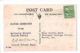Easter postcard - Easter Message - Warner Press - Sunshine Line - A06504