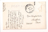 CA, Red Bluff - High School  closeup - 1936 RPPC postcard - A06899