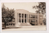 CA, Red Bluff - High School  closeup - 1936 RPPC postcard - A06899