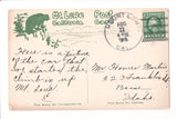 CA, MT LOWE - Incline car with people - @1915 postcard - A06910