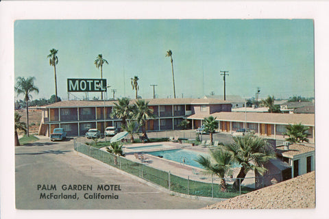 CA, McFarland - Palm Garden Motel - postcard - A06911
